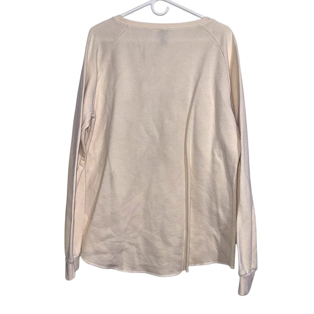 Womens 2XL Cream Sweatshirt By Independent Trading Co. Beauty From Ashes Graphic - Picture 4 of 6
